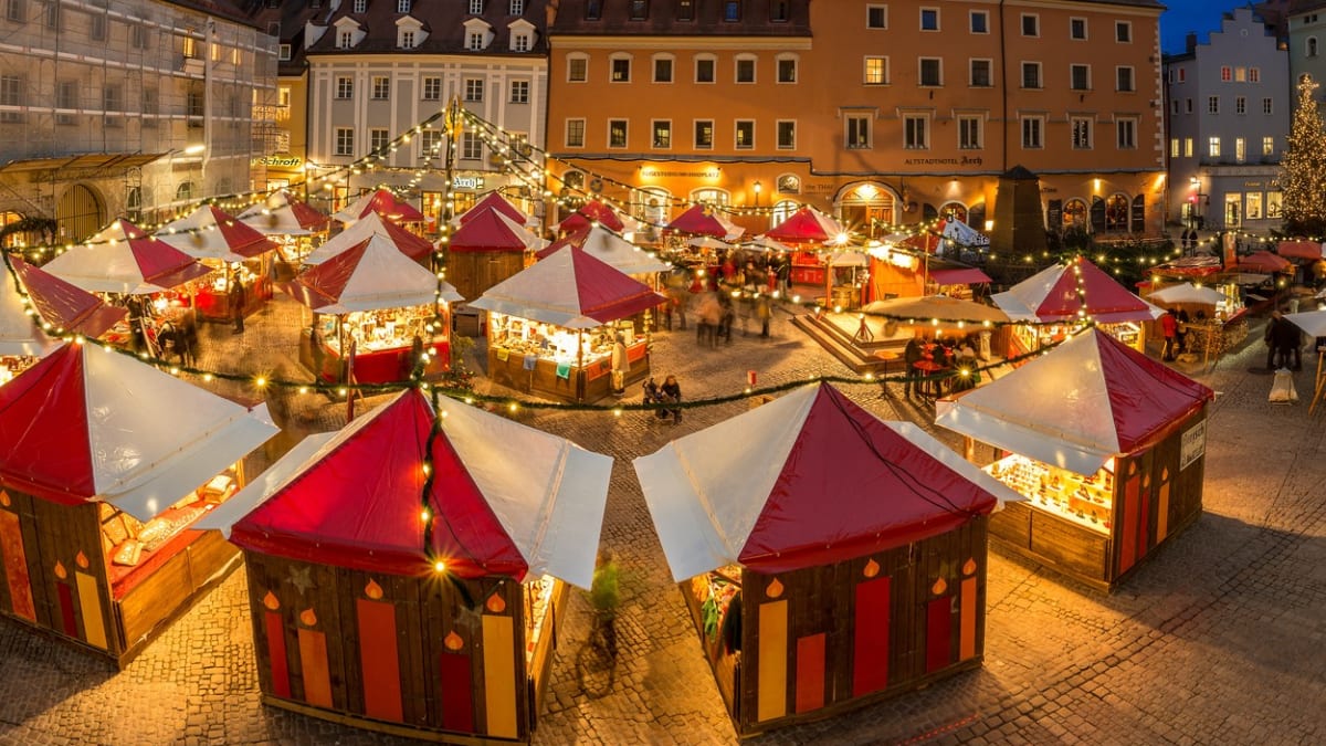 Vánoční trhy v Regensburgu