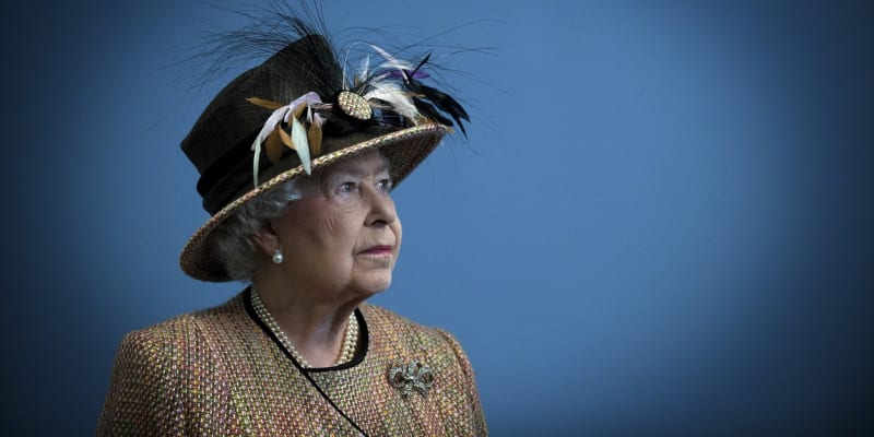Zesnulá královna Alžběta II.
