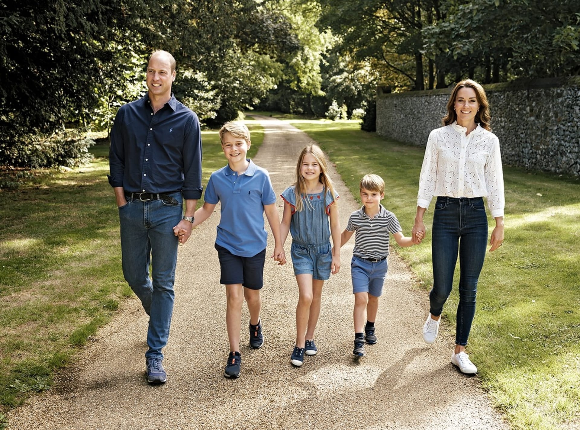 Rodina prince Williama je krásná.