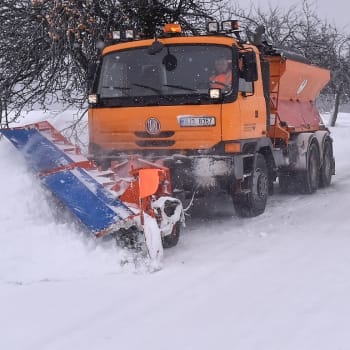 Sníh sužuje Česko