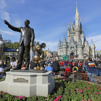 Magic Kingdom, jedna z částí Disney Worldu na Floridě.