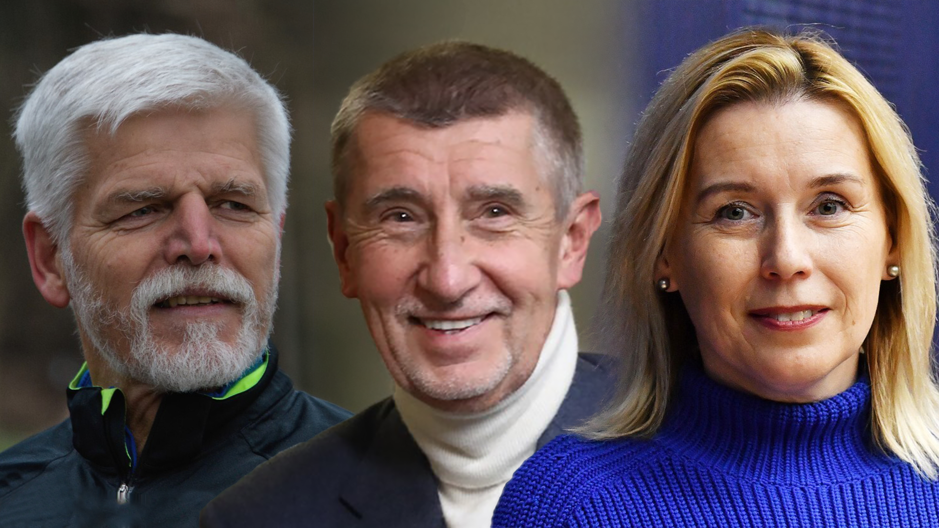 Favorité prezidentské volby Petr Pavel, Andrej Babiš a Danuše Nerudová