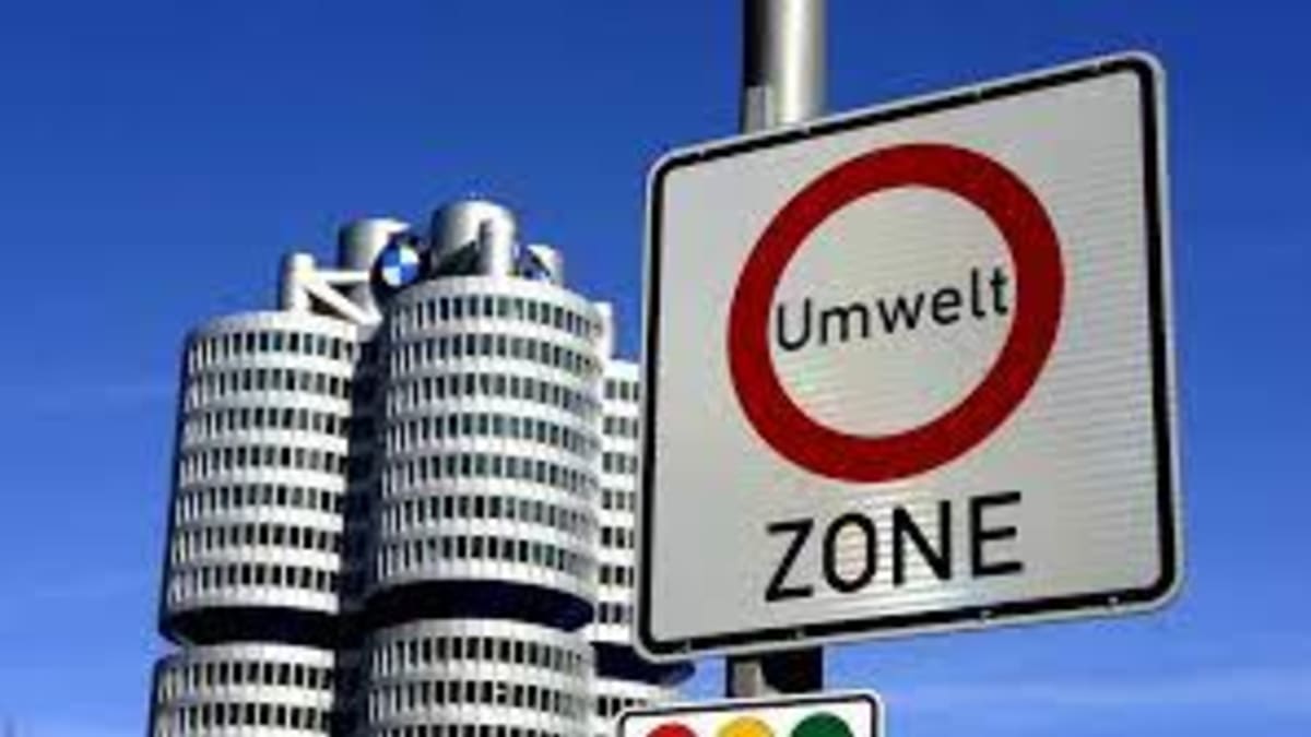 Do zelené zóny bavorského Mnichova bude příští rok zakázán vjezd i pro jen osm let staré diesely.