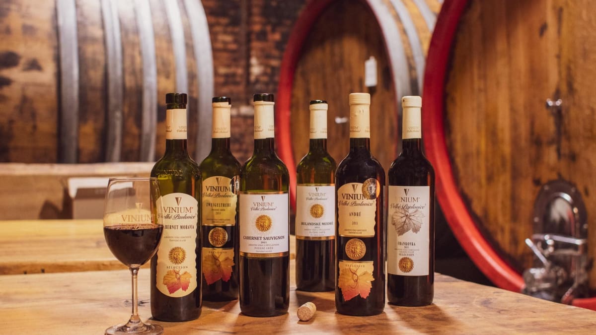 Soutěž o poukaz na víno podle vlastního výběru z Velkých Pavlovic, kde sídlí společnost Vinium