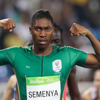 Jihoafrická běžkyně Caster Semenyaová