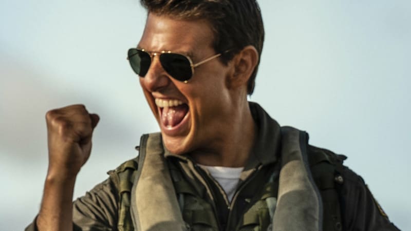 Tom Cruise ve filmu Top Gun: Maverick (ilustrační foto)