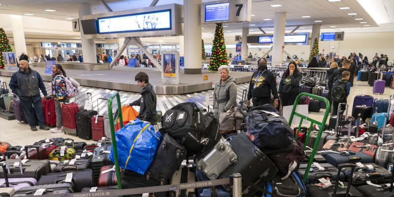 Chaos na letištích v USA
