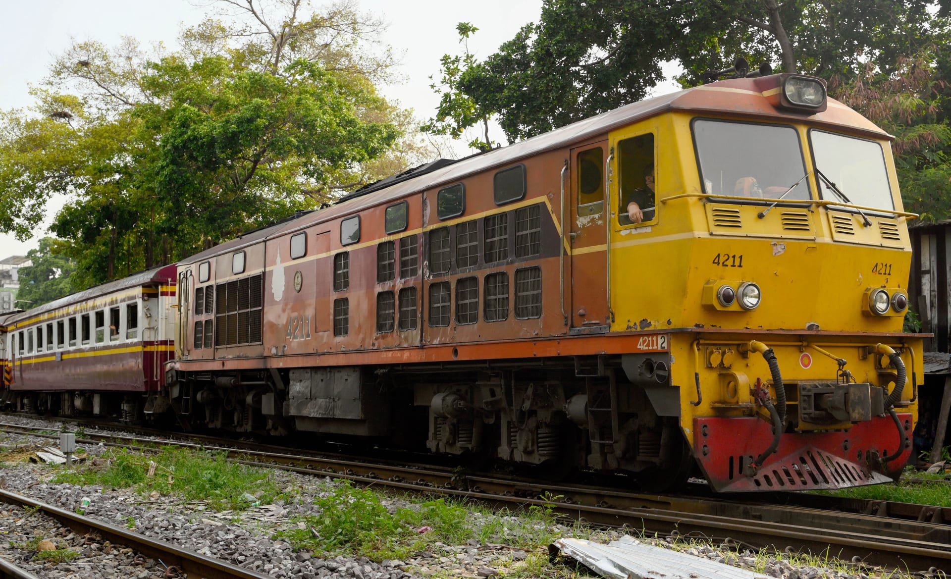 Tragédie se odehrála na železniční trati vedoucí z Thajska do Myanmaru. (Ilustrační foto)