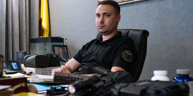 Kyrylo Budanov vede ukrajinskou vojenskou zpravodajskou službu. 