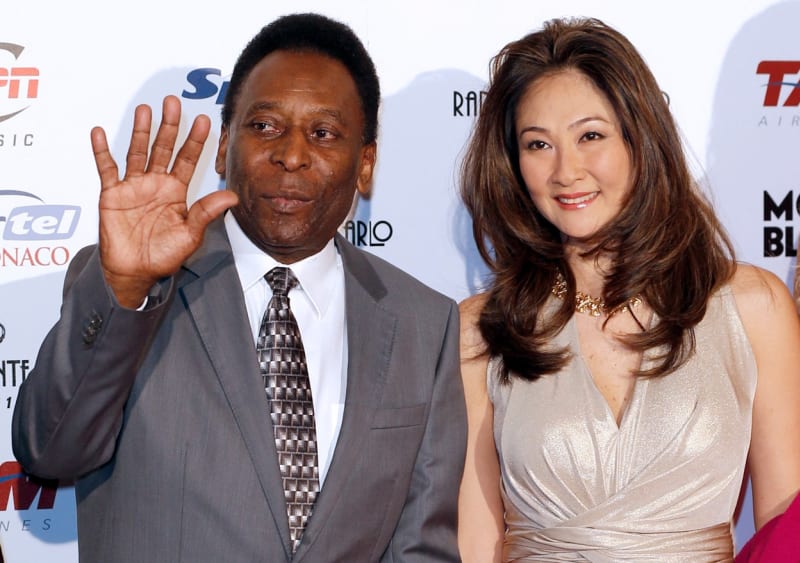Svou třetí manželku Marciu Aoki si Pelé vzal v 75 letech.