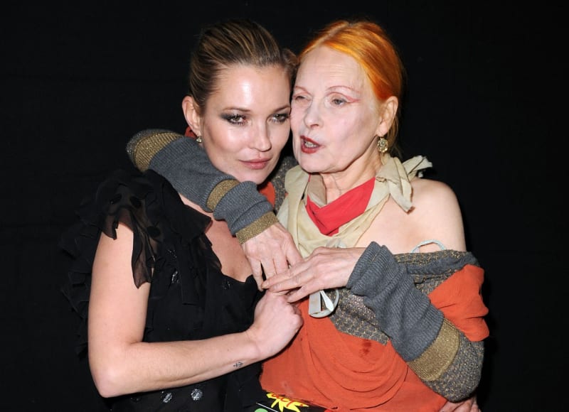Vivienne Westwood a modelka Kate Moss
