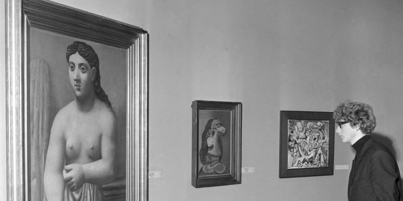 Picassovy obrazy v Národní galerii v Praze