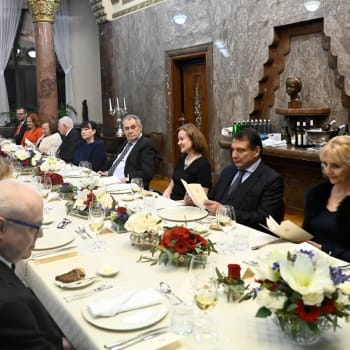 Petr Fiala uspořádal nedávno večeři pro bývalé premiéry.