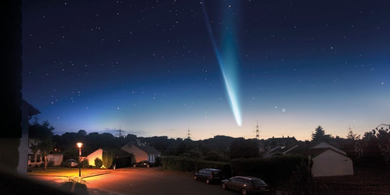 Kometa ISON míjela Zemi v roce 2013