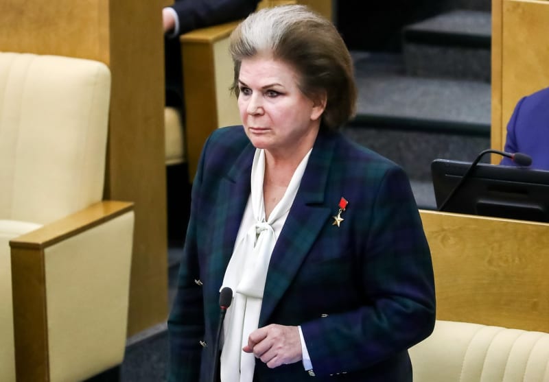 Valentina Těreškovová je dnes poslankyní Státní dumy za Putinovo Jednotné Rusko