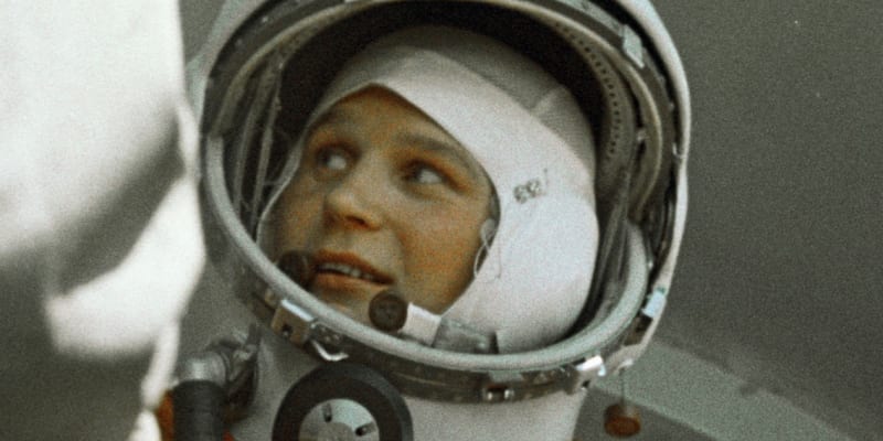 Valentina Těreškovová ještě coby sovětská kosmonautka