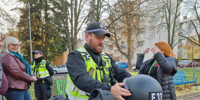 Současné neprůstřelné vesty Policie ČR