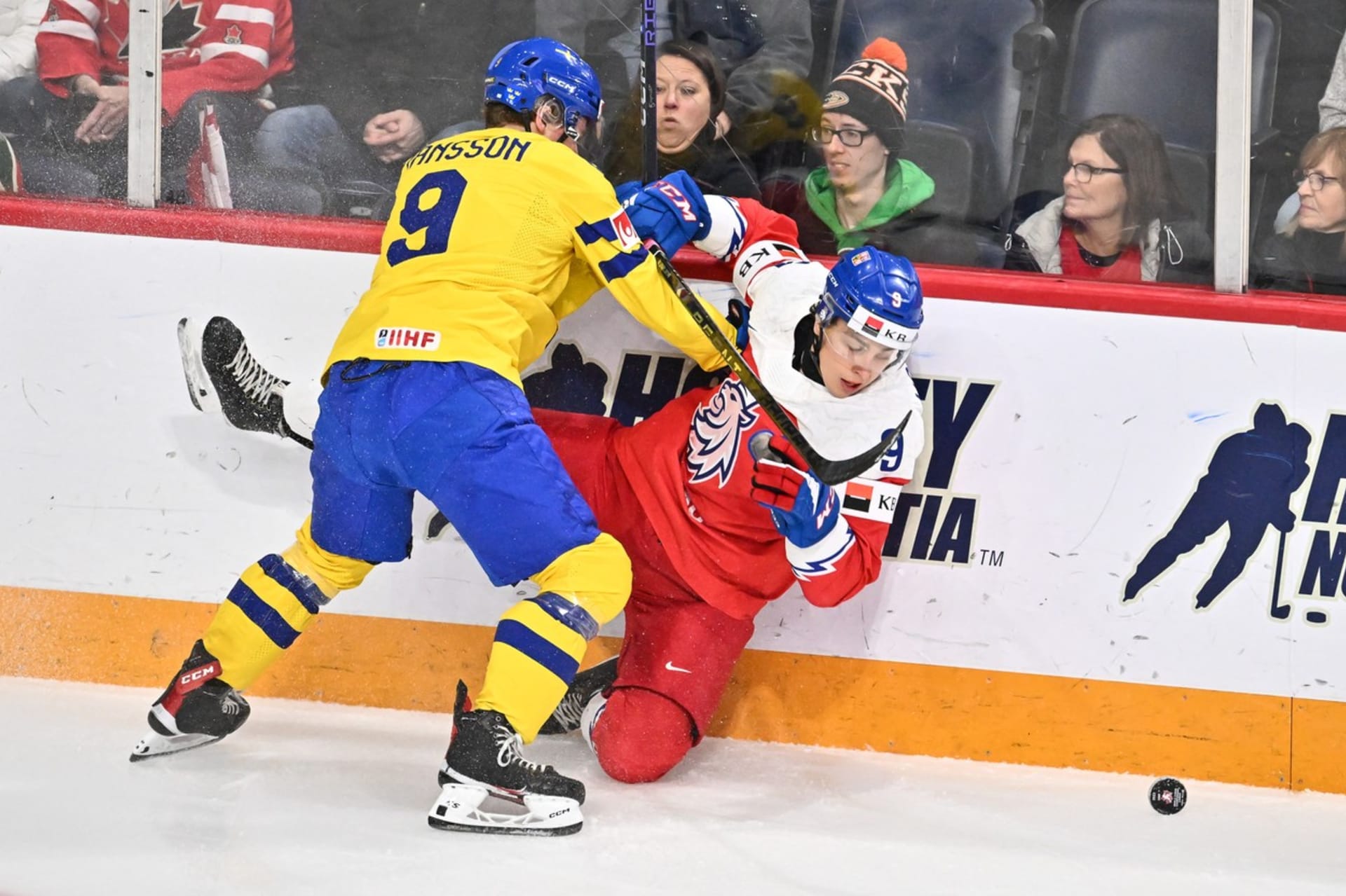 Česká reprezentace dokázala Švédy porazit v prodloužení.