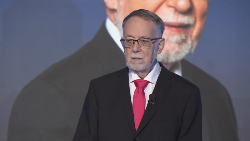 Prezidentský kandidát Jaroslav Bašta (SPD)