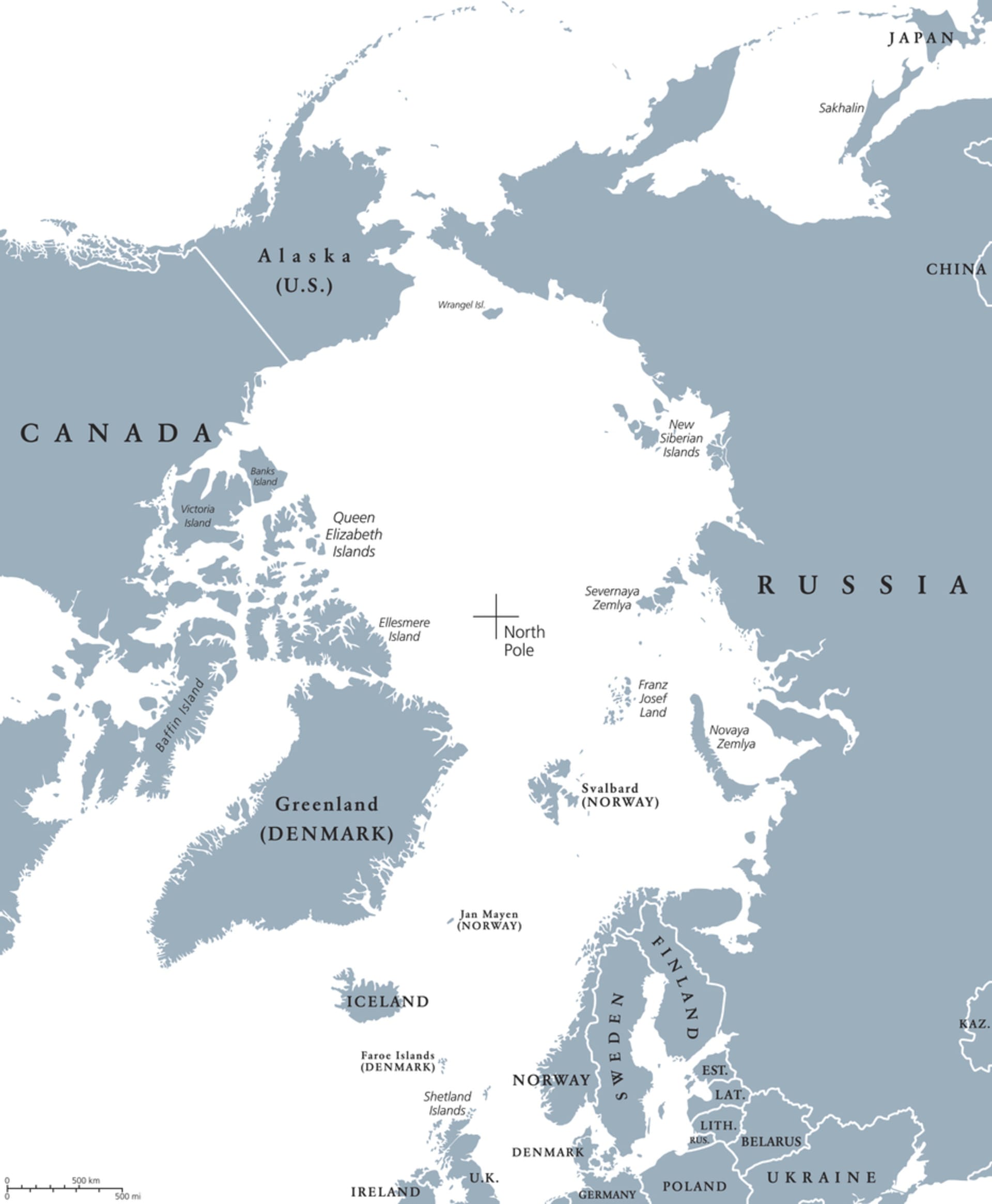 Oblast na jihovýchodě Grónska ja nazývaná Grónský bermudský trojúhelník. 