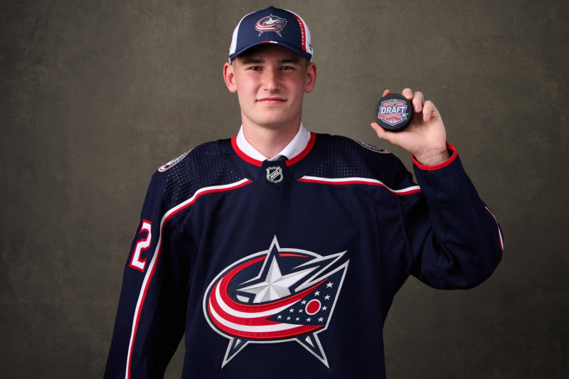 David Jiříček v loňském roce podepsal nováčkovskou smlouvu v týmu NHL z Columbusu.