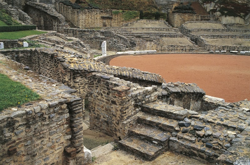 Amfiteátr Tří Galií, dějiště děsivých poprav křesťanů