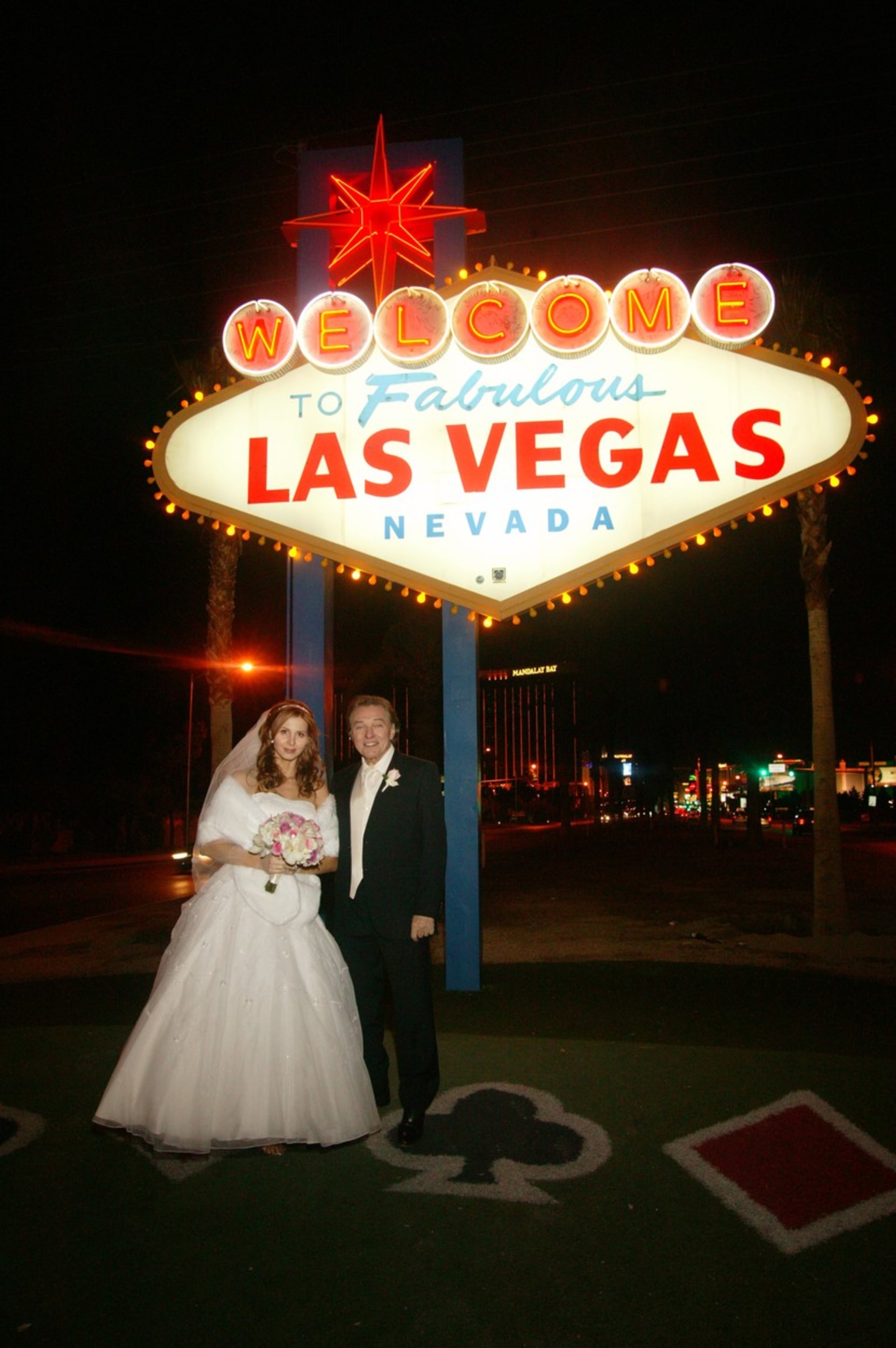 Novomanželé Gottovi v Las Vegas