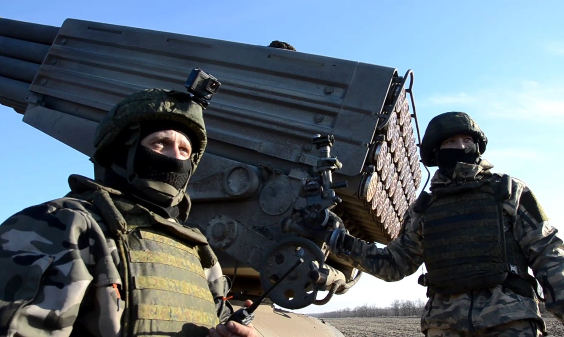 Ruští vojáci na Ukrajině (Ilustrační foto)