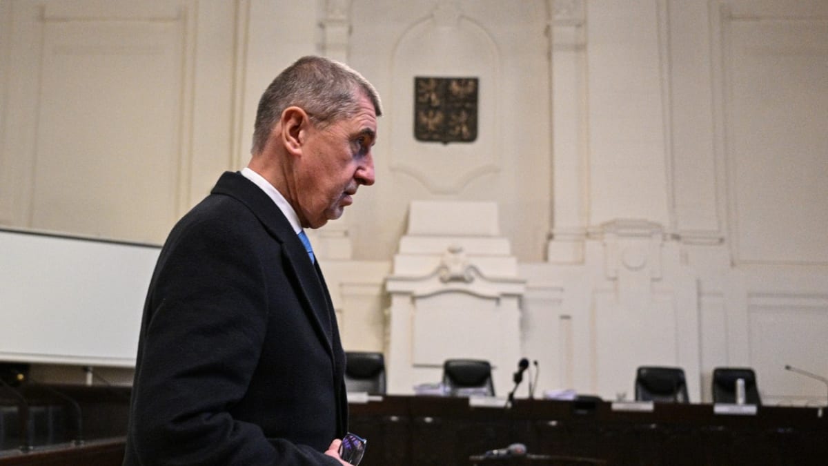 Andrej Babiš u soudu