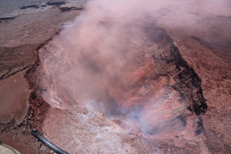 Havajská sopka Kilauea se po týdnech znovu probudila k životu. 