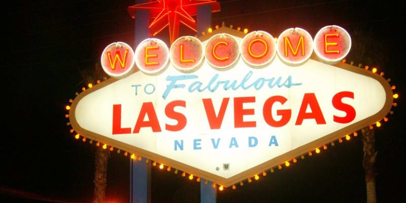 Novomanželé Gottovi v Las Vegas