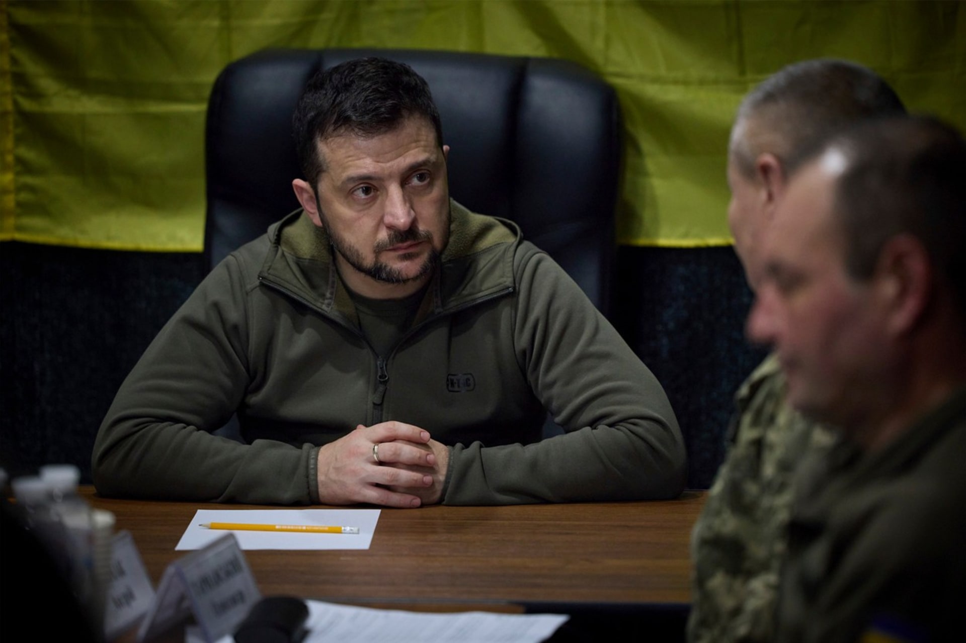 Ukrajinský prezident Volodymyr Zelenskyj odvolal zástupce velitele Národní gardy Ruslana Dziubu (Ilustrační foto).