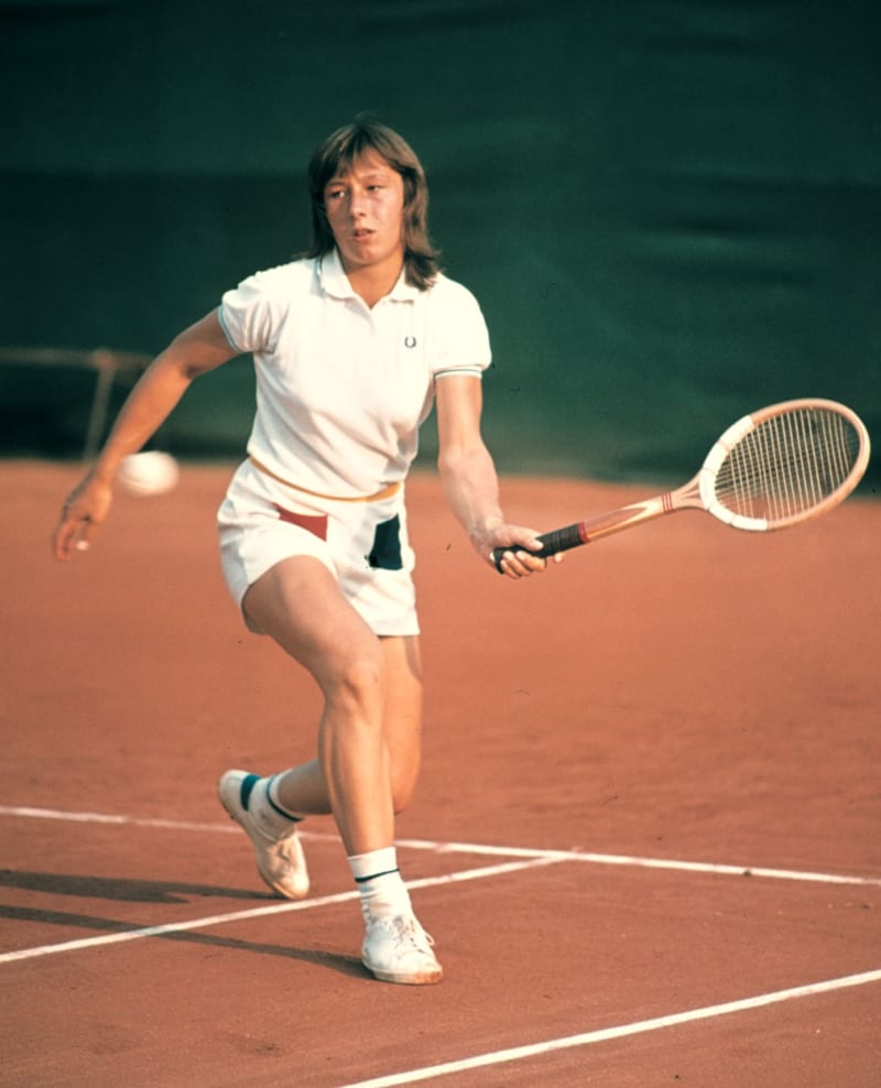 Martina Navrátilová prožila úctyhodnou tenisovou kariéru.
