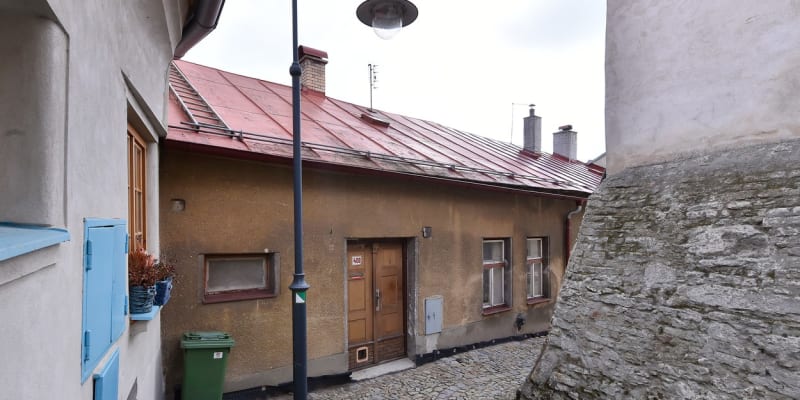 Rodný dům Leopolda Hilsnera v obci Polná.