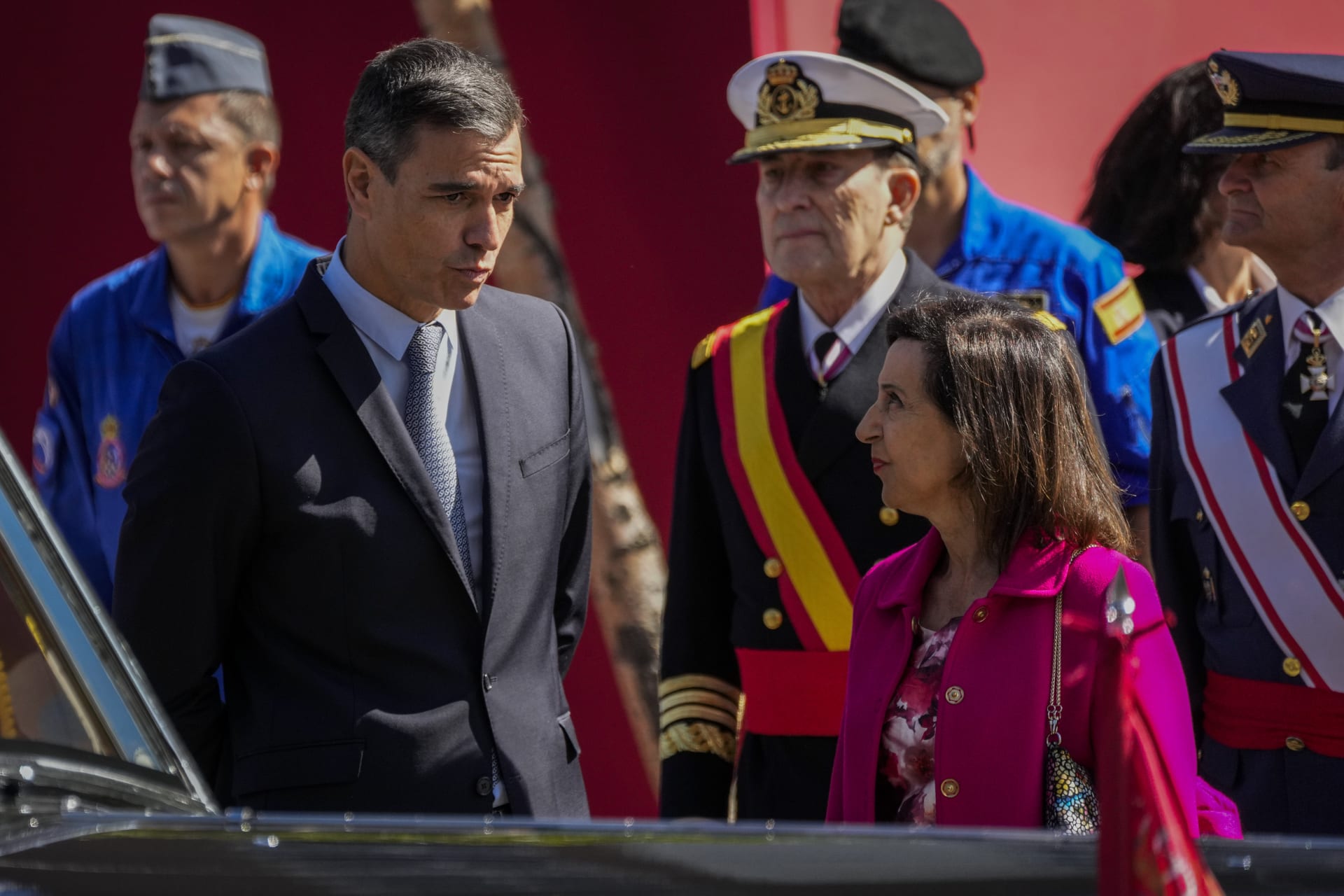 Španělská ministryně Margarita Roblesová s králem Filipem VI.