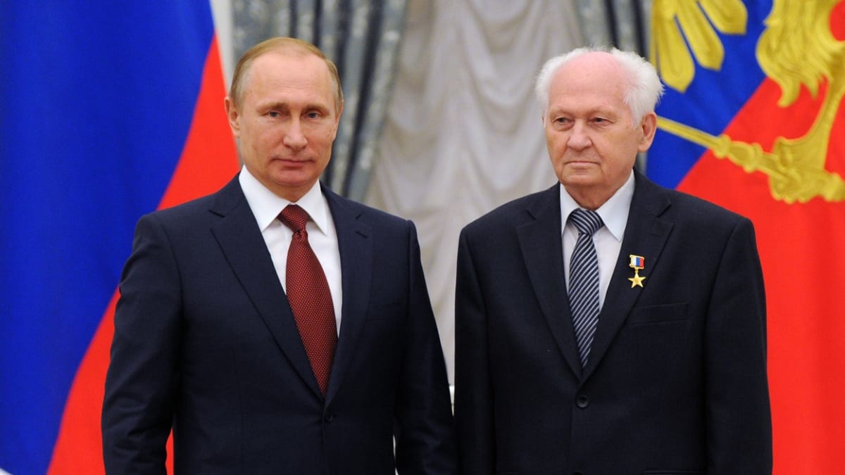 Pavel Kamnev s ruským prezidentem