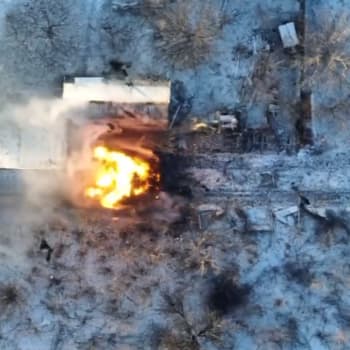 Ukrajinci zničili další ruský tank, pochlubili se videem.