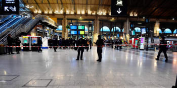 Děsivý útok v Paříži: Muž na nádraží pobodal šest lidí, policie ho postřelila