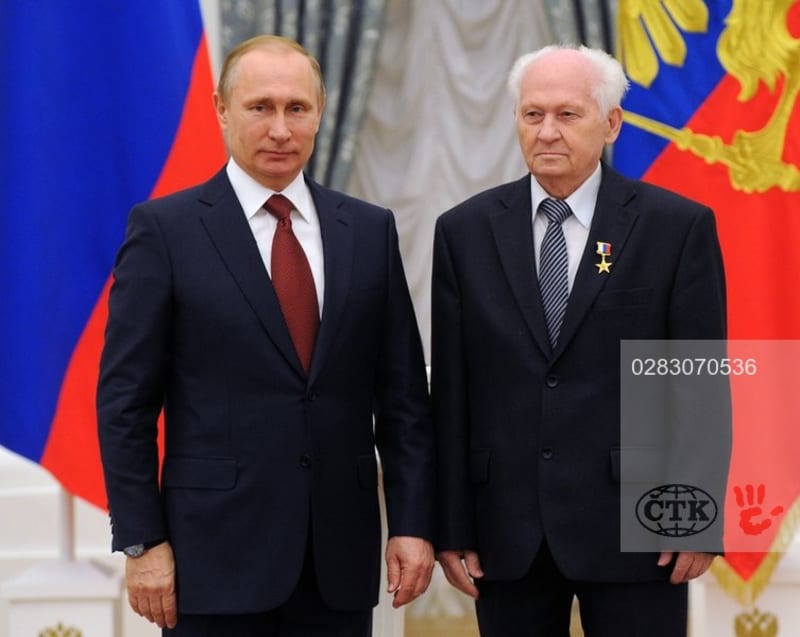 Pavel Kamnev s ruským prezidentem