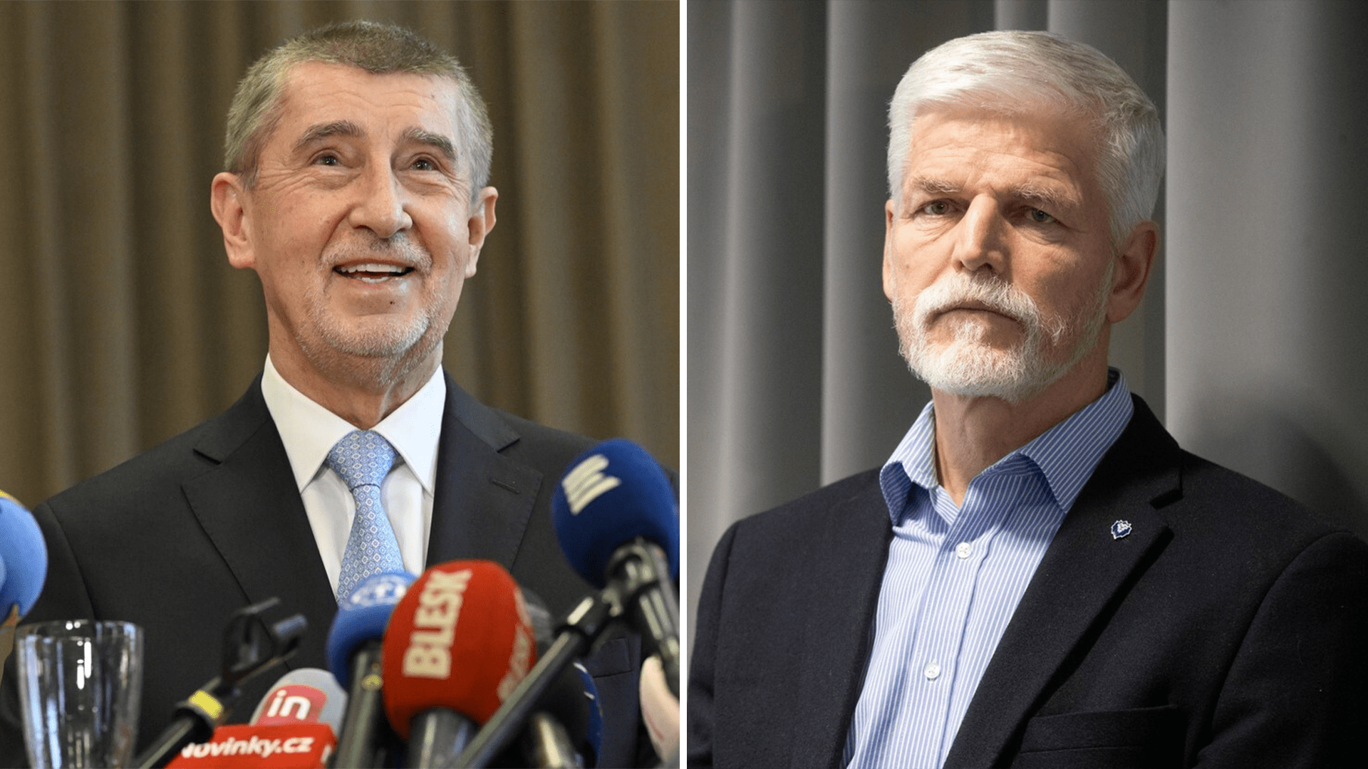 Ve druhém kole prezidentských voleb se utkají Andrej Babiš a Petr Pavel.