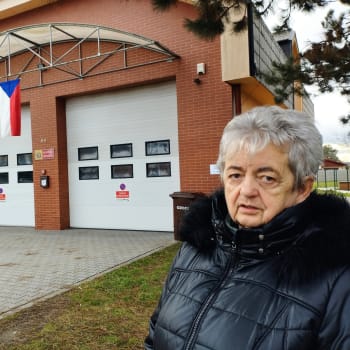 Ostrava-Antošovice. Volby v hasičské zbrojnici.