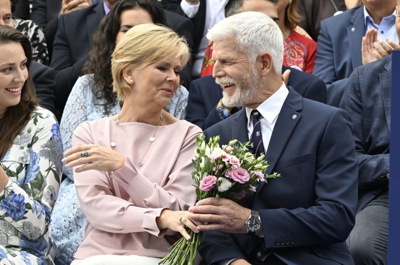 Petr Pavel s manželkou Evou.