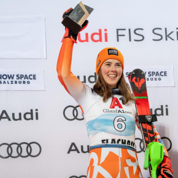 Slovenská lyžařka vyhrála ve Flachau první závod v probíhající sezoně.