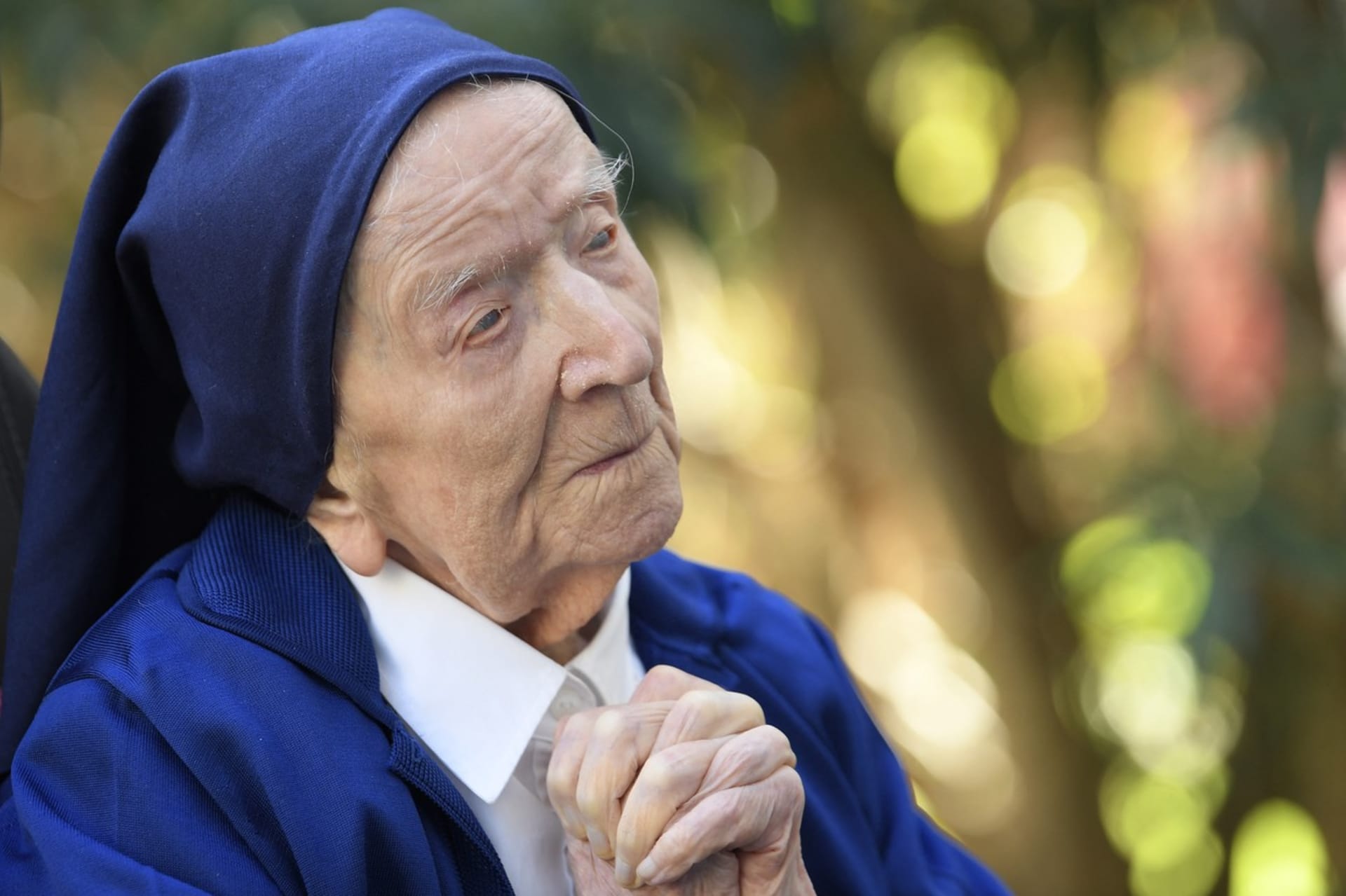 Ve věku 118 let zemřela francouzská řeholní sestra André.