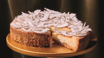 Andělský tvarohový cheesecake s kokosem podle Besky  