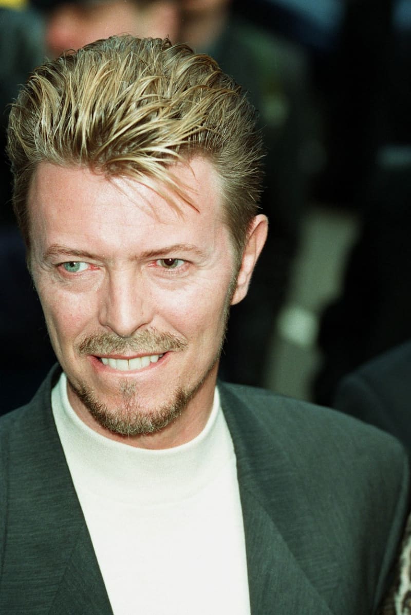 Zpěvák a herec David Bowie