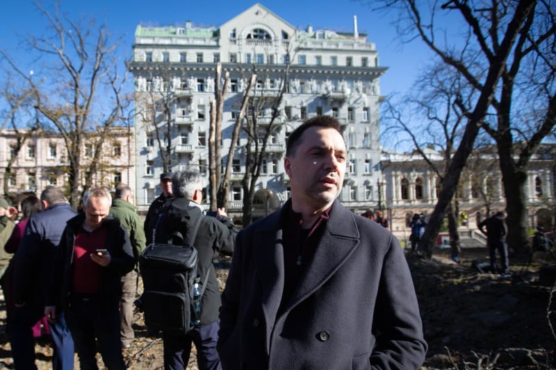 Oleksij Arestovyč, poradce ukrajinského prezidenta v Kyjevě