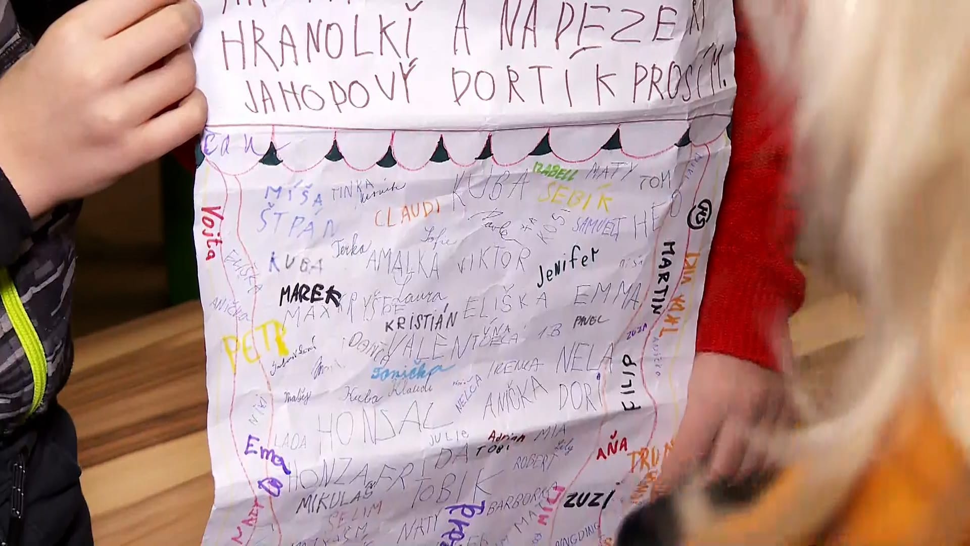 Žáci ZŠ Ostrčilova sepsali petici.
