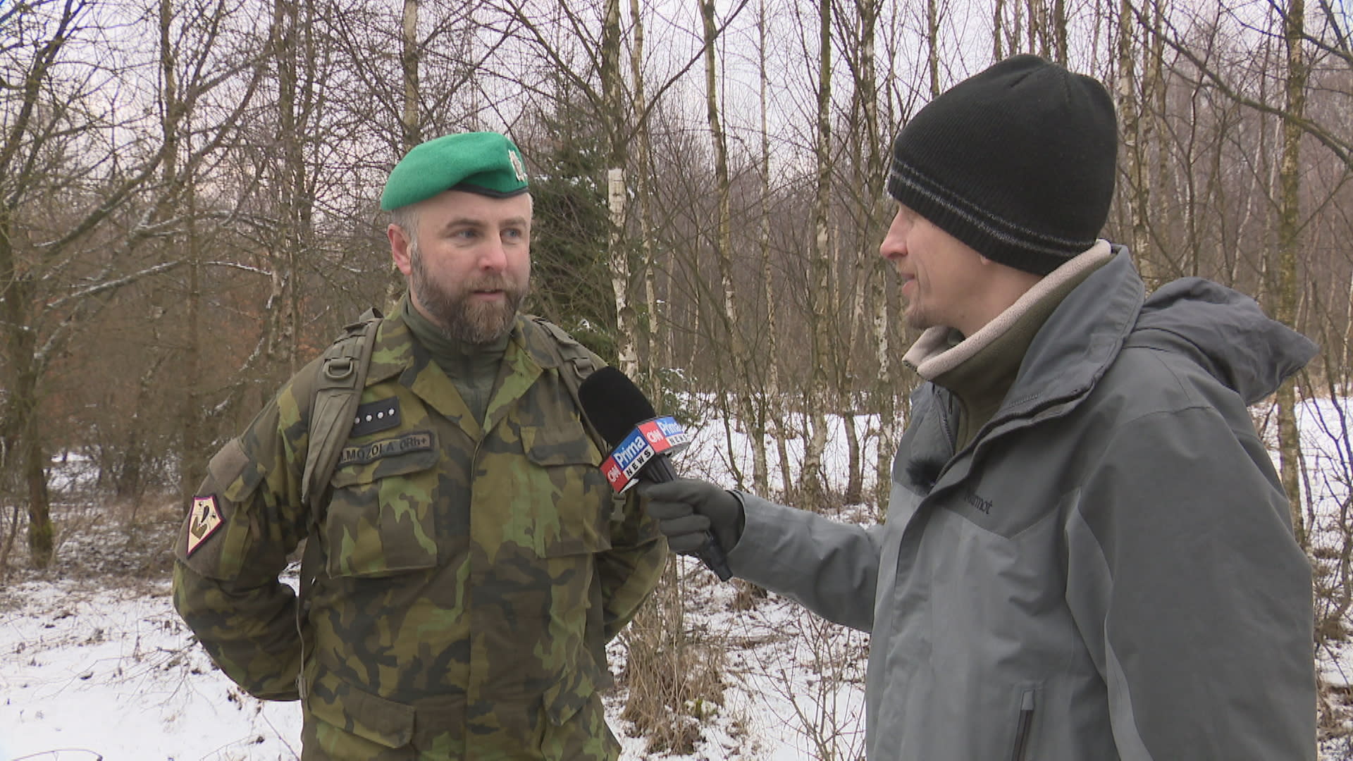 Výcvik ukrajinských vojáků v Česku