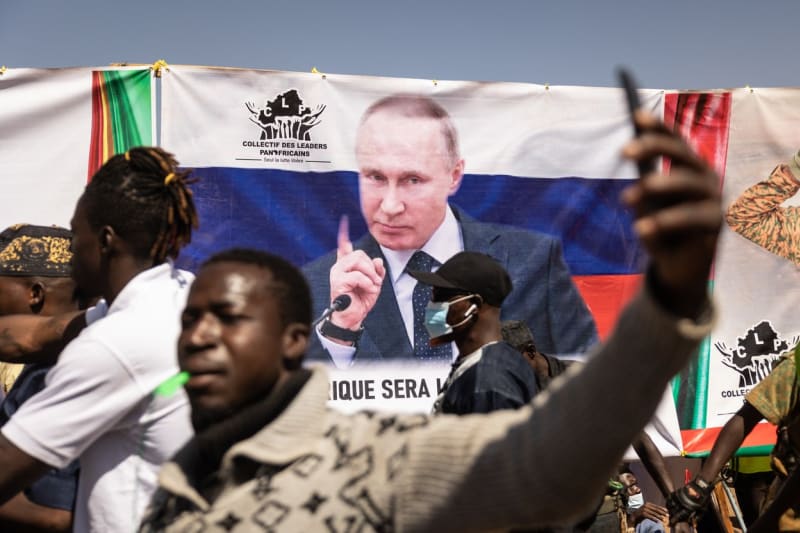 Rusko má v afrických státech relativně vysokou podporu.